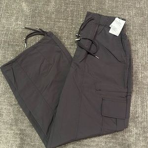 purplish grey cargo pants